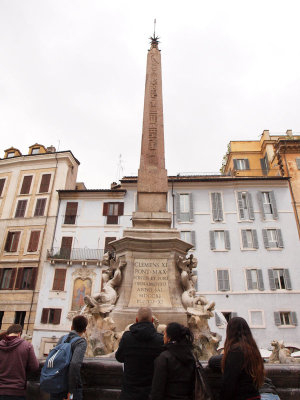 Fountain in the Piazza della Rotunda, Rome
