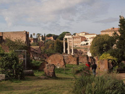 View into the forum, Roma
