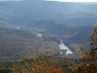 Potomac from peak in Green Ridge State Forest, MD