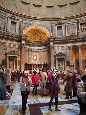 Inside the Pantheon