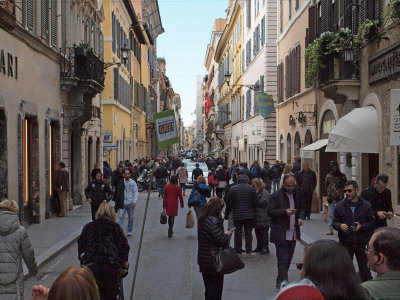 Street scene in Rome