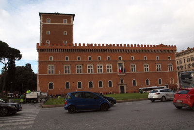 Facade of the Palazzo Venicia