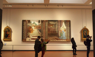 Sandro Botticelli's 'The Annunciation of San Martino alla Scala'