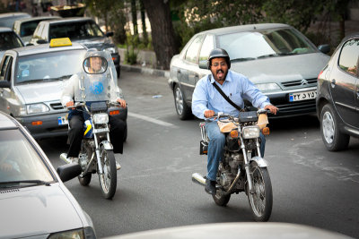Motorcyclists - Tehran