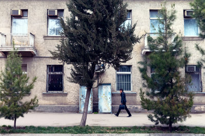Man walking - Dushanbe