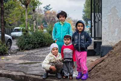 Four children - Dushanbe