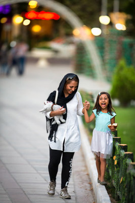 Happy girl - Tehran