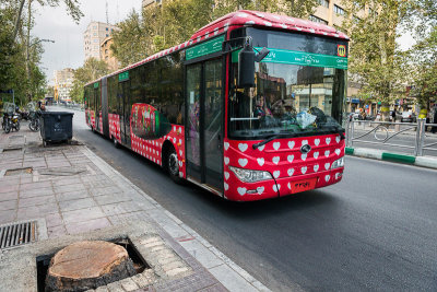Hearty bus - Tehran