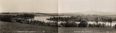 Halfmoon/Crescent Double Postcard