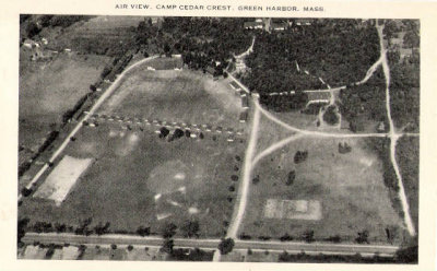 Air View - Careswell Street along the Bottom of Image