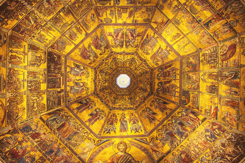 Battistero - ceiling mosaic