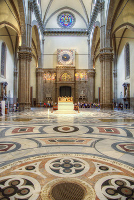 Duomo - looking towards the west door
