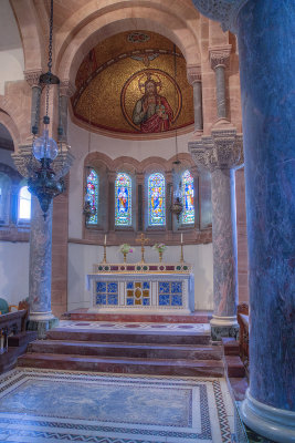 Altar and mosaic