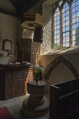 Font and pulpit