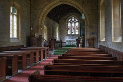 Stanway - church interior