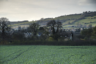 Approaching Winchcombe
