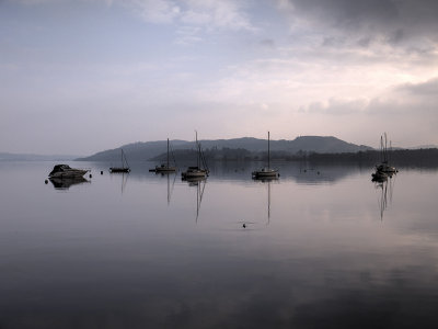 Pleasure boats on Windermere