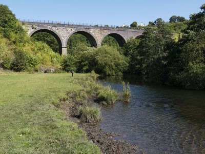 River Wye and Monsal Viaduct