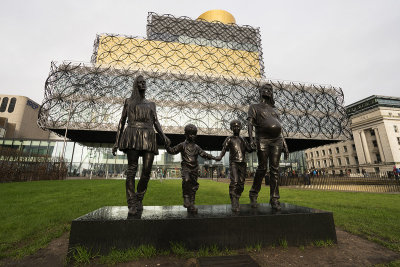 Statue and Library