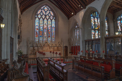 Chancel at Lavenham Church