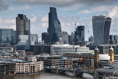 The City from Tate Modern Art Gallery