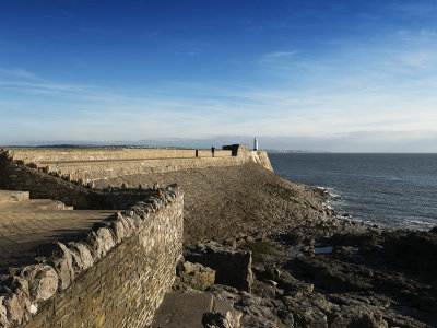 Breakwater at Porthcawl