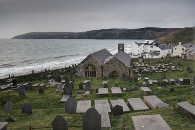 St. Hywyn's Church at Aberdaron