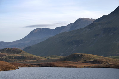 Cadair Idris from the Cregennen Lakes