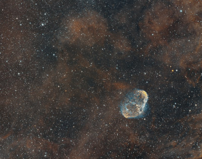 NGC6888 + Soap Bubble