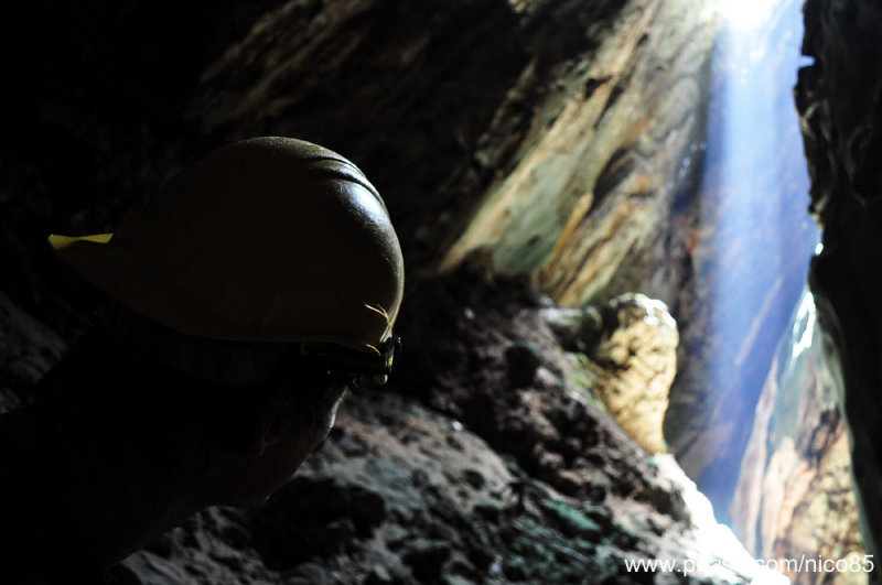 Inside the Dark Cave