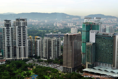 Kuala Lumpur from Petronas Twin Towers