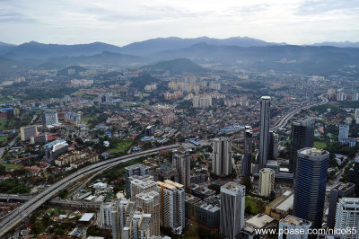 Kuala Lumpur from Petronas Twin Towers