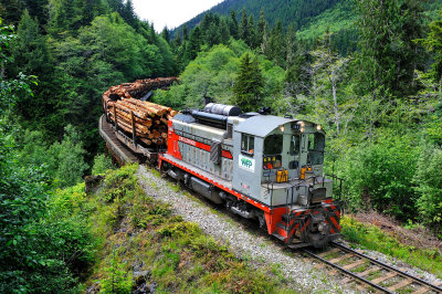 Canfor/WFP Logging Railroad