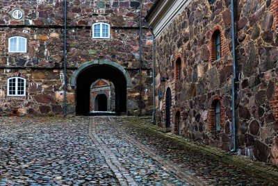Fredriksten Fortress in November