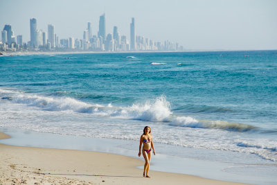 Sping morning Gold Coast Australia 