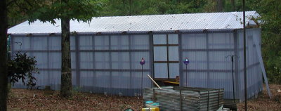 Greenhouse & other outbuildings