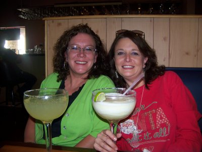 me & Jan start the holidays right.JPG