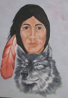 Indian and Wolf zoom.JPG