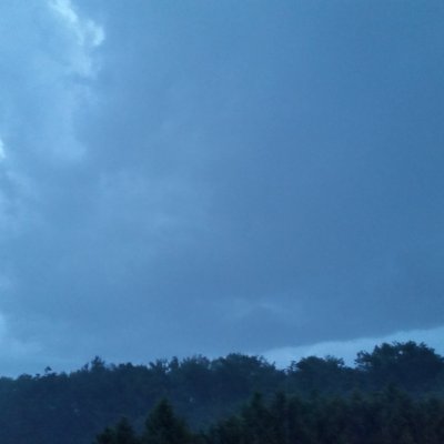 storm above hotel