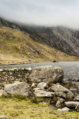 Heavy cloud at Cwm Idwal