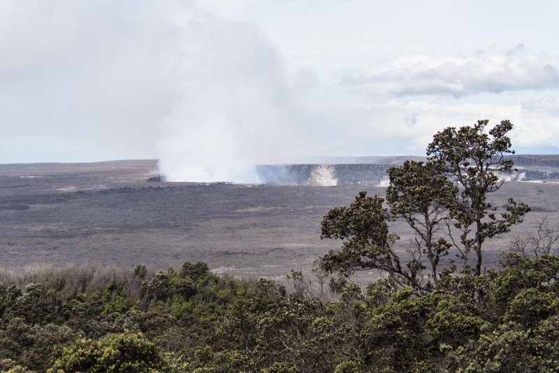 Halemaumau Crater within Kilauea Caldera