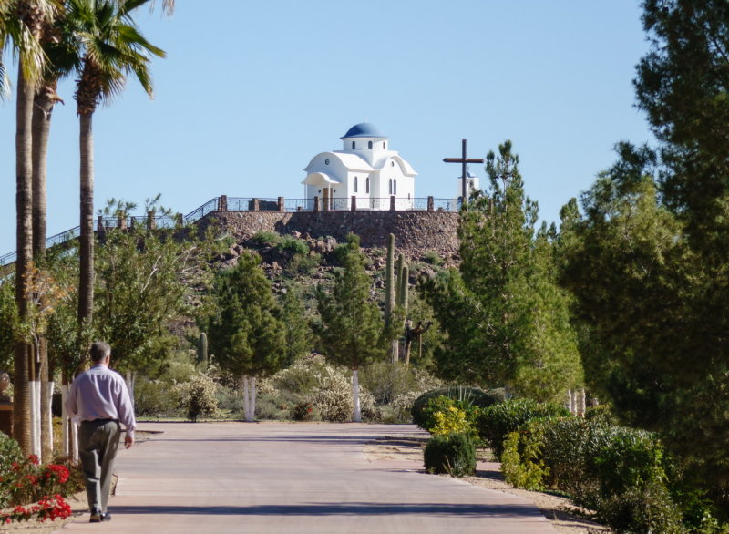 Most recently constructed chapel - not currently open to the public