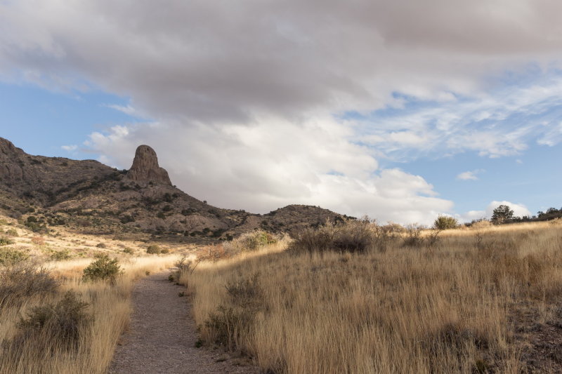 Soledad Canyon trail in Organ Mountains