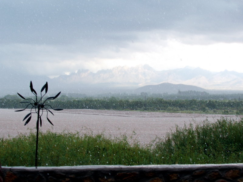 Hail storm