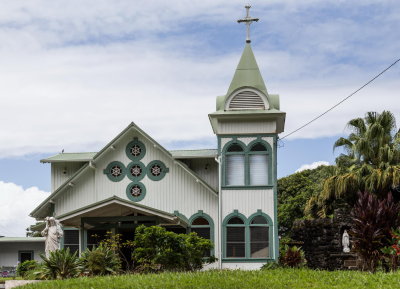 Town of Honomu, near Akaka Falls