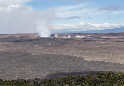 Halema'uma'u Crater within Kilauea Caldera