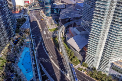 View from 35th floor of Vdara Hotel