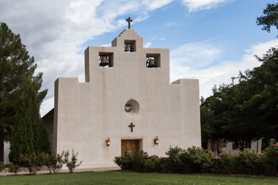 St. Francis de Paula Mission in Tularosa, NM (founded 1865)