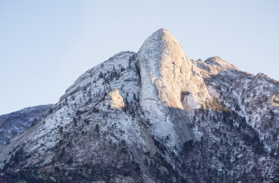 Sugarloaf Peak with a dusting of snow