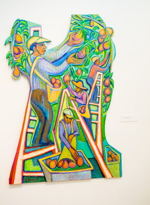 Portland Art Museum -- artist Betty Laduke